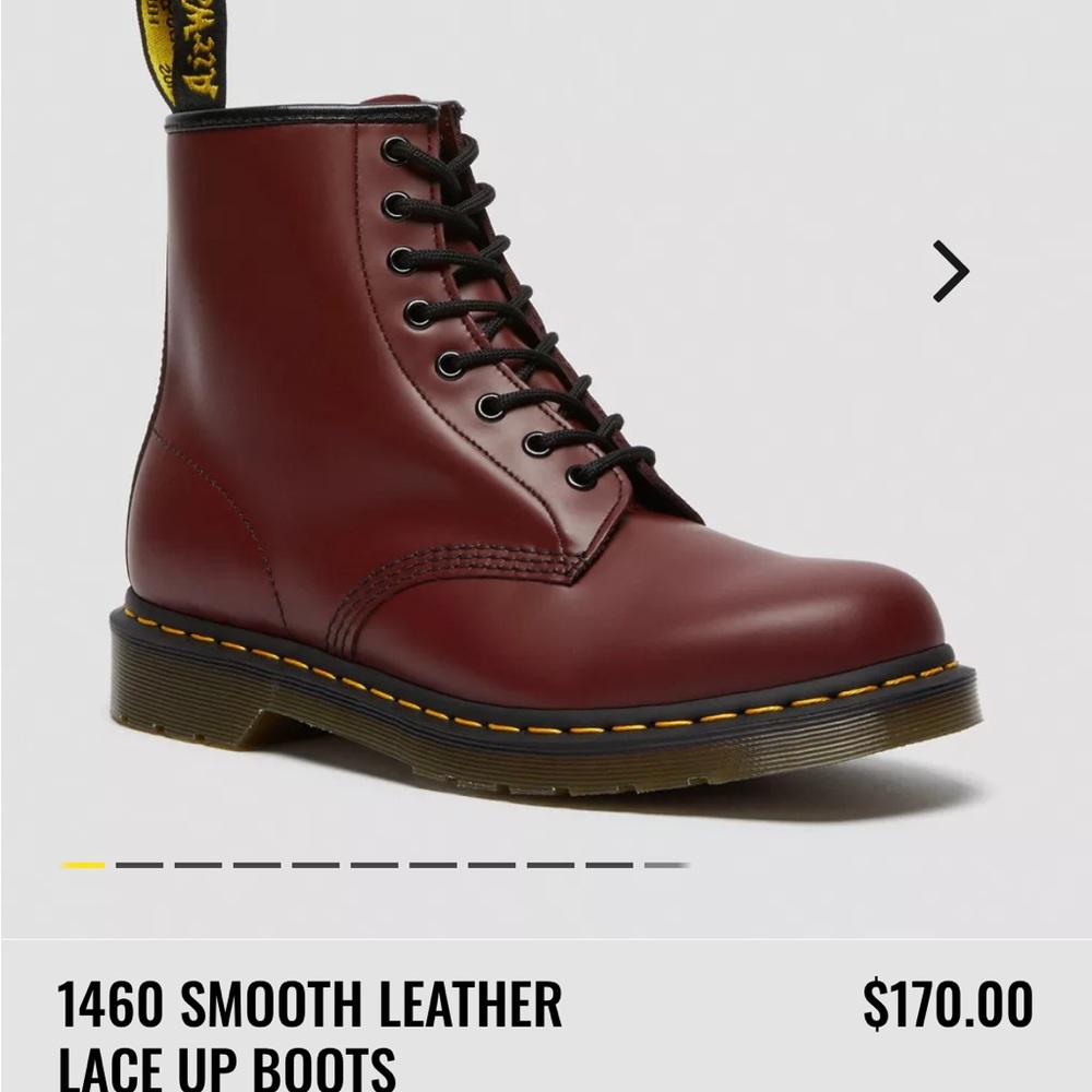 EUC Red 1460 Doc Martens Size 8 Women’s 6 Mens